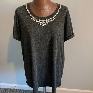 Torrid bejeweled top